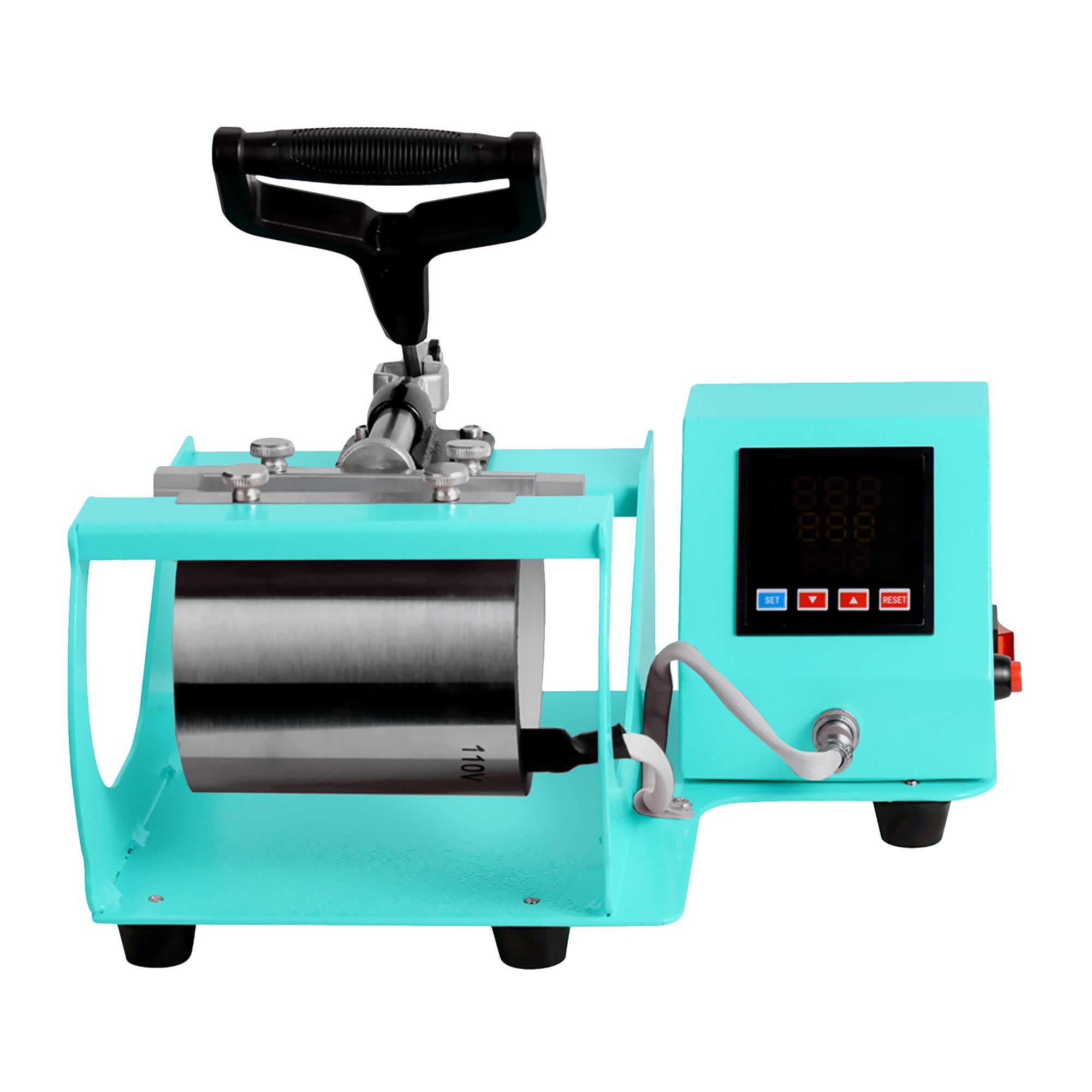 4-in-1 Swing Design Heat Press Mug Cup Bottle - Turquoise Color for Sublimation Printing | Perfect for Custom Drinkware, Personalized Gifts & Small Business Merchandise