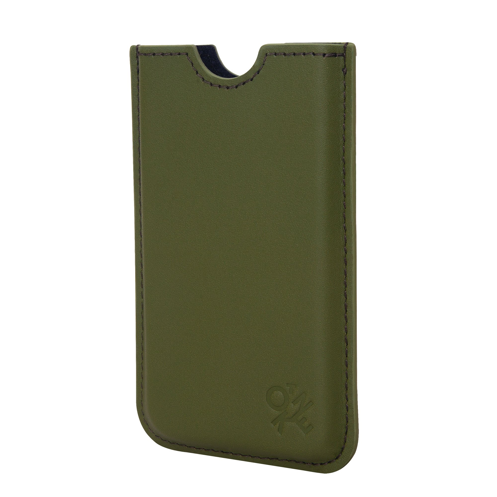 Premium Genuine Leather iPhone Case - Slim & Durable Green Protective Cover for iPhone | Perfect for Everyday Use, Travel & Business
