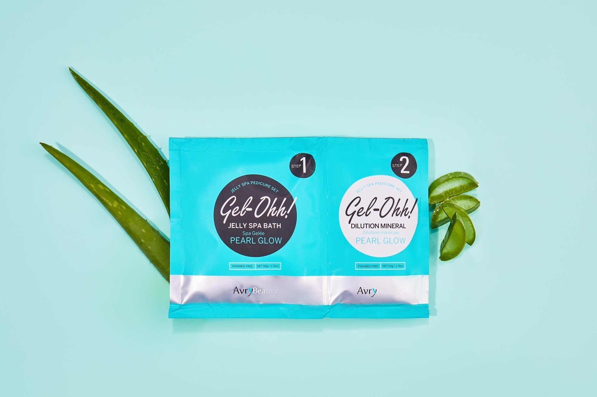 Avry Beauty Gel Ohh! Jelly Spa Pedicure Bath with Pearl Glow - Luxurious At-Home Foot Care for Soft & Smooth Feet | Perfect for Relaxation & Self-Care