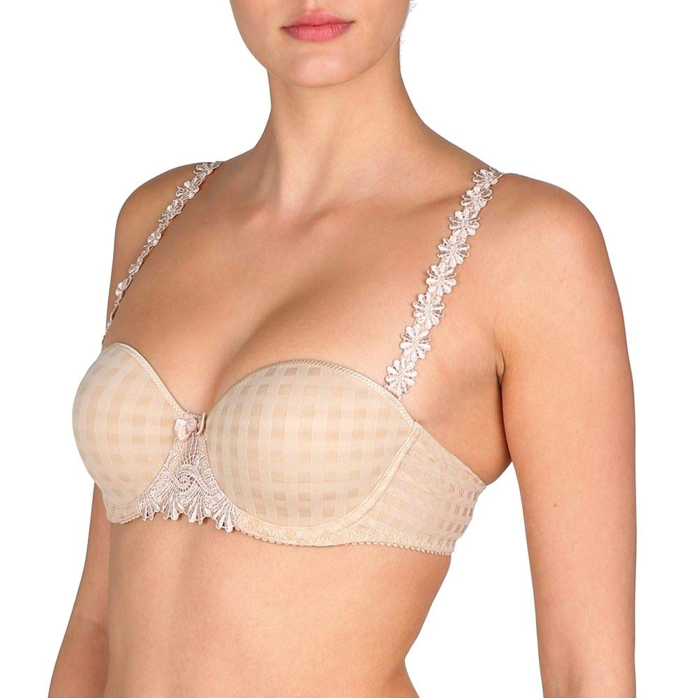 Women's Avero Strapless Convertible Bra 010-0413 | Seamless Multi-Way Push Up Underwire Bra for Wedding, Evening Wear & Special Occasions
