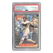 Frank Robinson Autographed 1994 Nabisco All-Star Legends Baseball Trading Card - PSA/DNA Certified - Perfect for Sports Memorabilia Collections & Baseball Fan Gifts