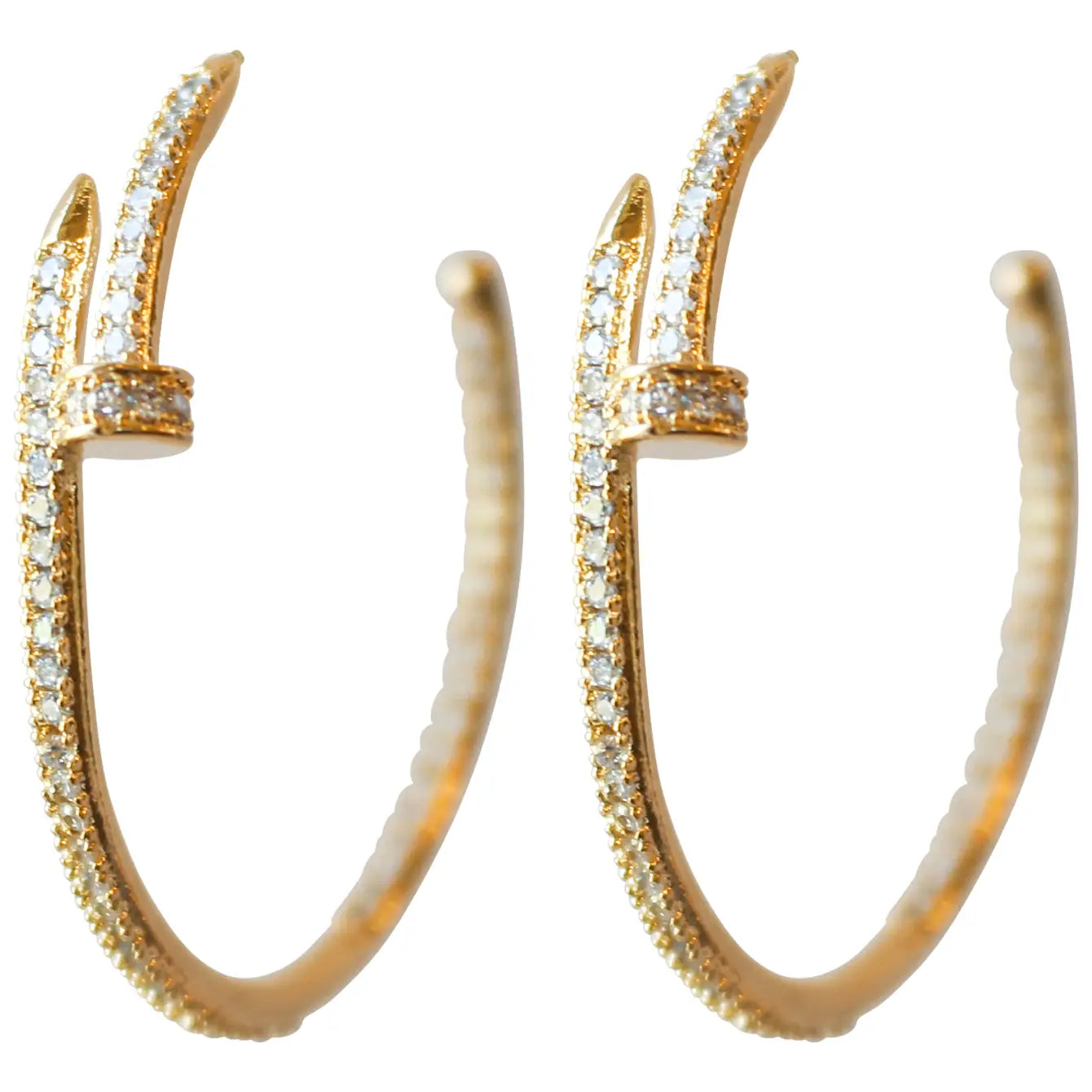 Emma Hoop 1 - Stylish and Durable Stainless Steel Hoop Earrings for Women | Perfect for Everyday Wear, Parties, and Gifting