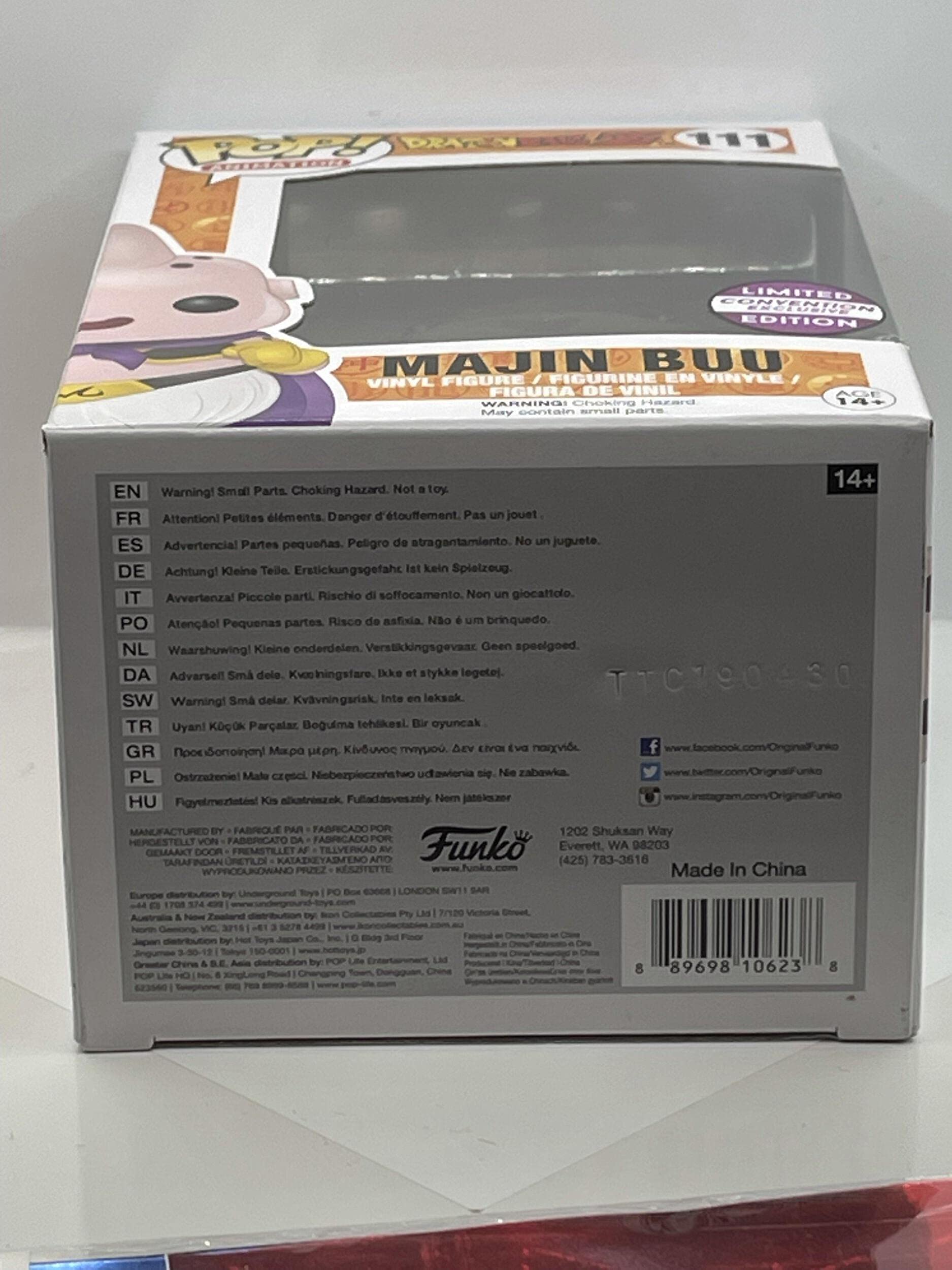 Dragon Ball Z Majin Buu #111 Pop Vinyl Figure Collectible Toy - Perfect for Anime Fans, Collectors & Home Office Decor