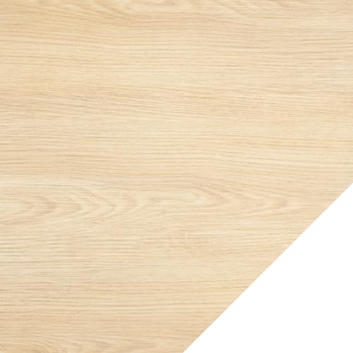 Light Wood Top / White Frame