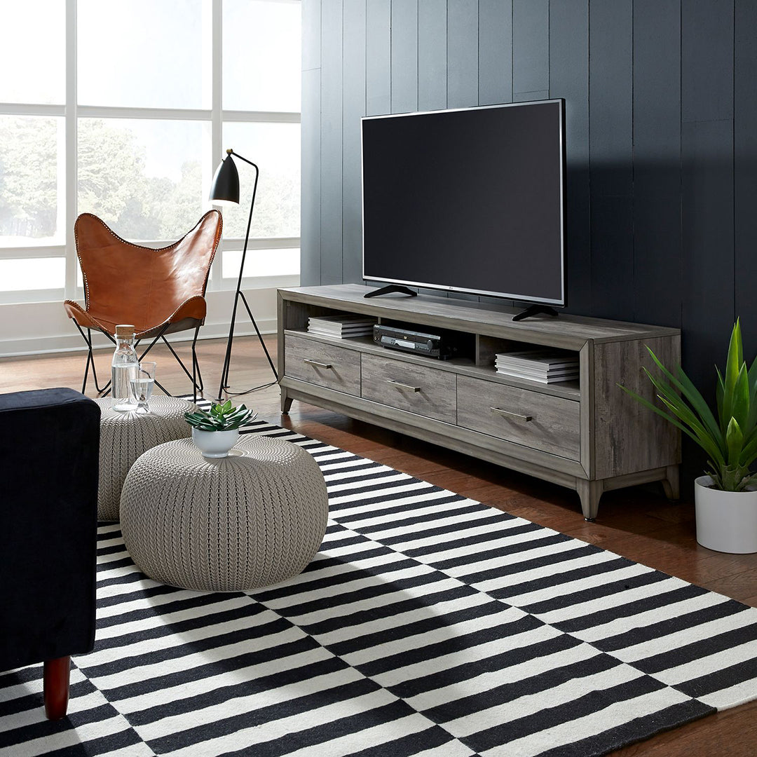 Modern Mercury TV Stand with Storage - Stylish Media Console for Living Room, Bedroom & Home Theater - Perfect for TVs up to 65