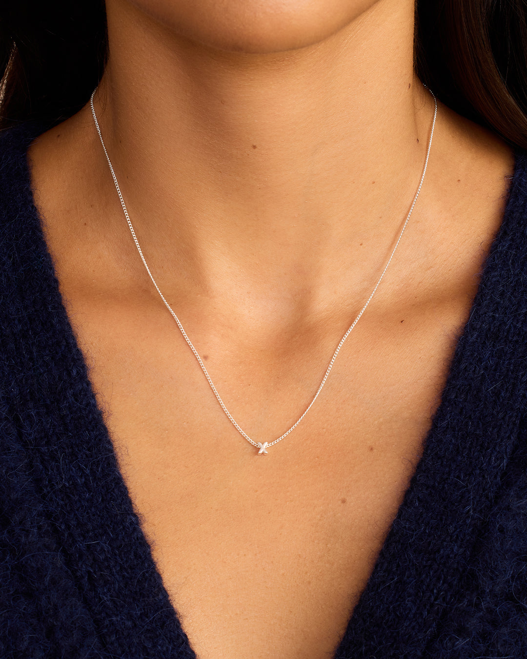 Wilder Mini Alphabet Necklace - Personalized Initial Pendant Jewelry for Women | Perfect Gift for Birthday, Anniversary & Everyday Wear
