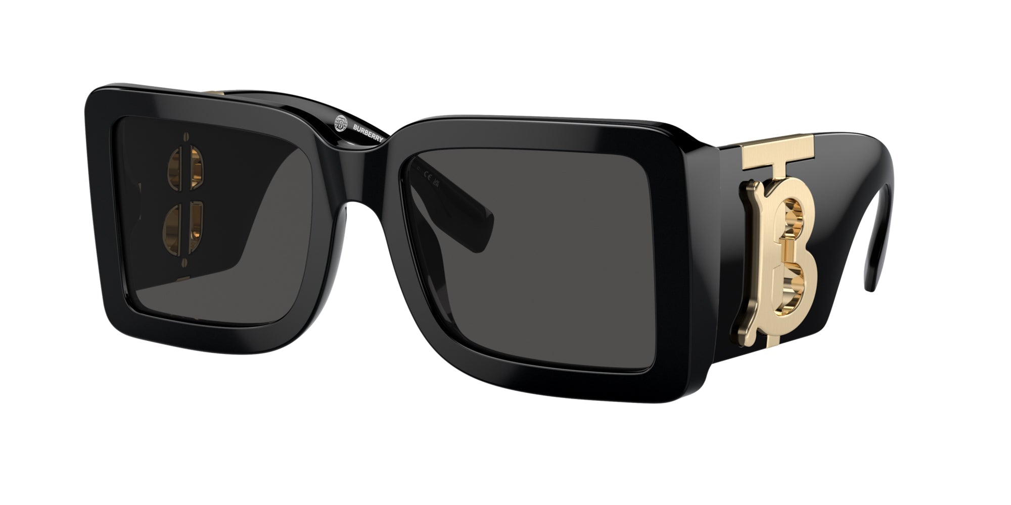Burberry BE4406U Sunglasses - Classic Aviator Style, UV Protection, Polarized Lenses for Men & Women - Perfect for Driving, Travel, and Outdoor Activities
