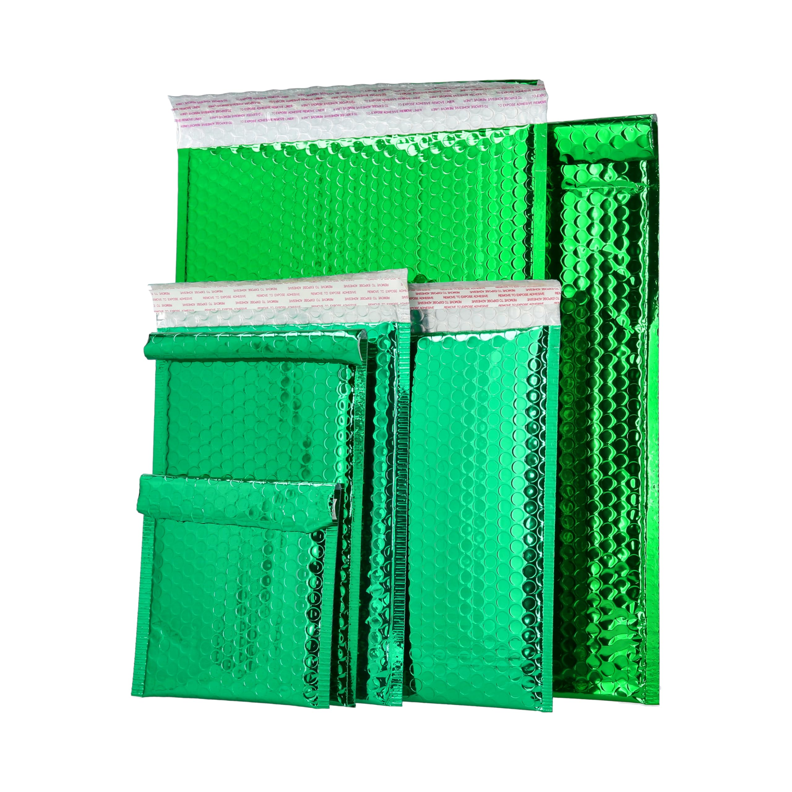 500 Pack Green Bubble Mailer Padded Envelopes 7x6.75 Inch with Self-Adhesive Sealing Strip | Waterproof & Tear-Resistant Shipping Bags for Ecommerce, Small Business, Amazon FBA & USPS Packages