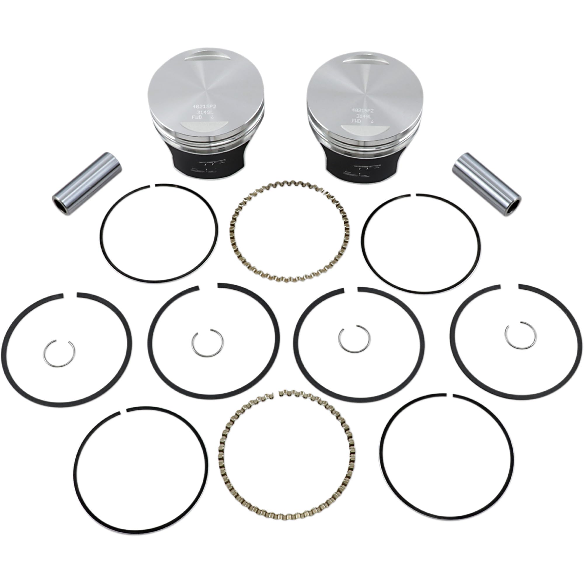 Wiseco Piston Kit K0215P2 - .020in Oversized for ATV & Dirt Bike