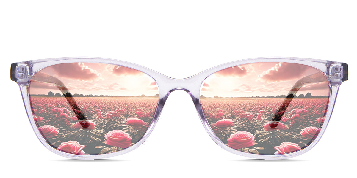 Ezra Women's Prescription Tinted Glasses - Stylish & UV Protection for Work, Driving & Outdoor Activities