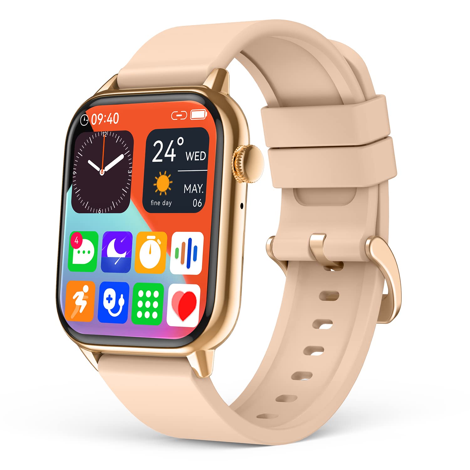 EGQINR Smart Watch with Call Function, 1.68