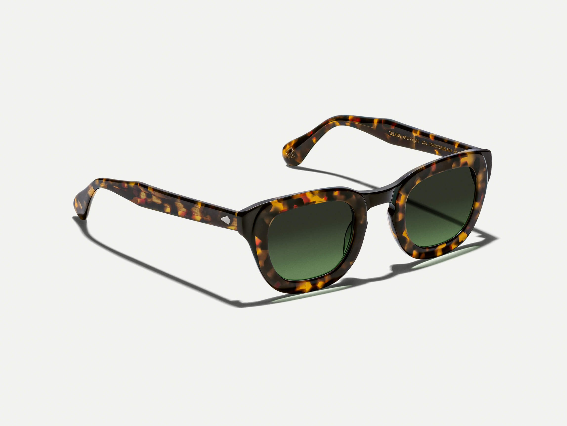 TELENA Tortoise & Black Sunglasses with Custom Made Tints™ - Stylish UV Protection for Outdoor Activities, Driving, and Beach Vacations