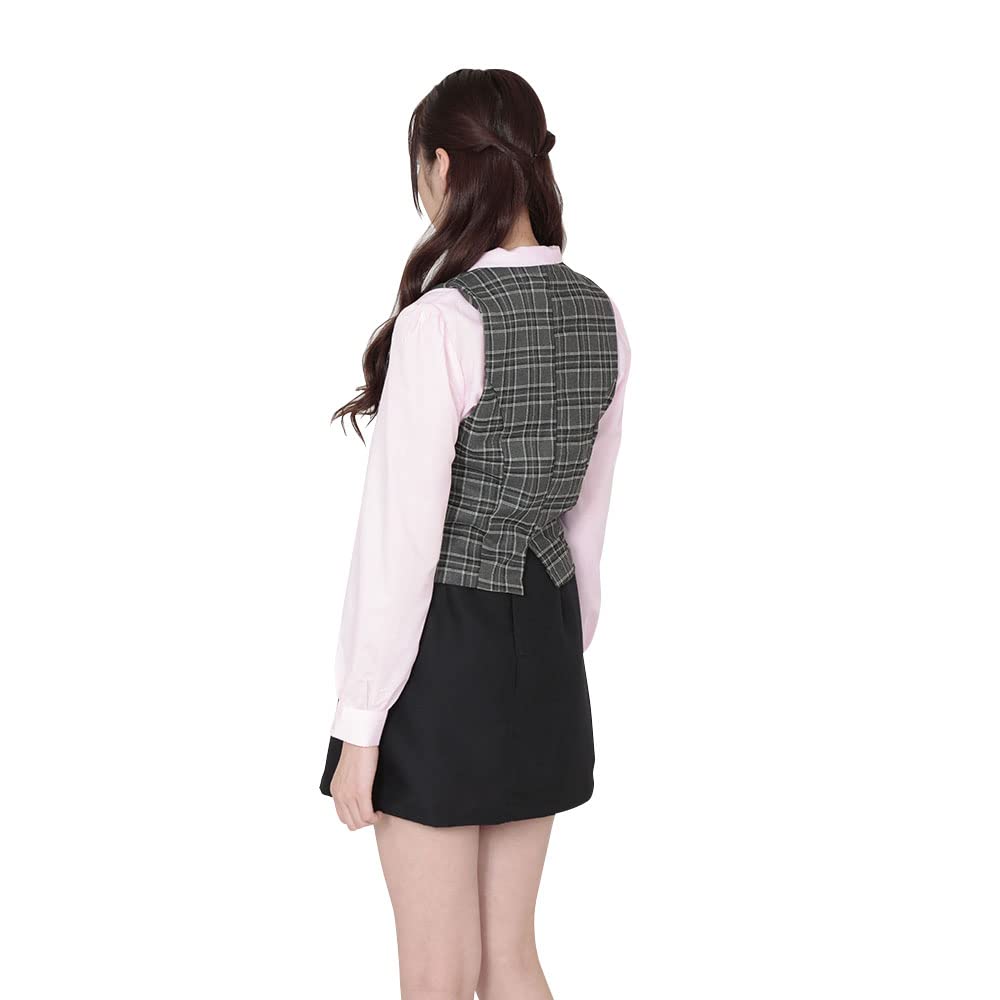 A&T Collection Women's Japanese Office Lady Costume - Elegant Business Formal Wear for Work, Cosplay & Halloween - Perfect for Office, Anime Conventions & Themed Parties