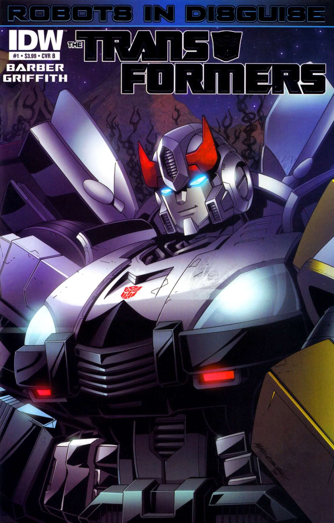 Transformers: Robots in Disguise #1B VF/NM Comic Book - IDW Publishing | Collectible Action Figure Graphic Novel for Fans & Display