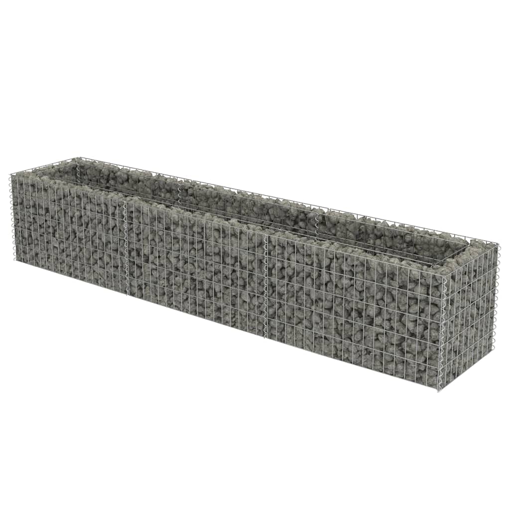 Galvanized Steel Gabion Raised Garden Bed Planter - 106.3