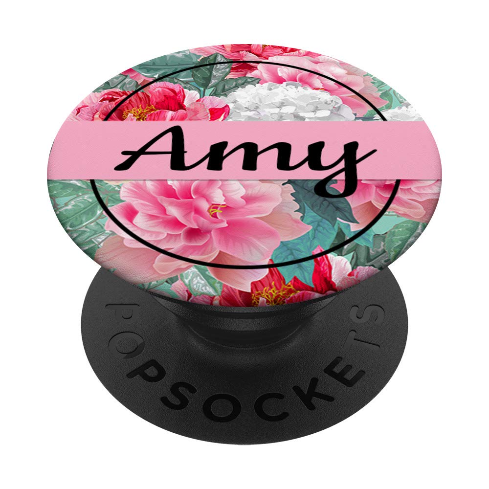Personalized Floral Monogram Gift - Pink, Black & White Rose Design for Home Decor, Wedding Favors & Special Occasions