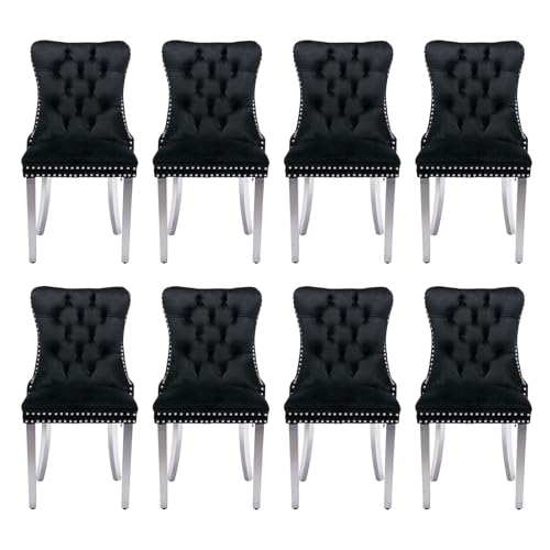 Black-silver Plated Leg