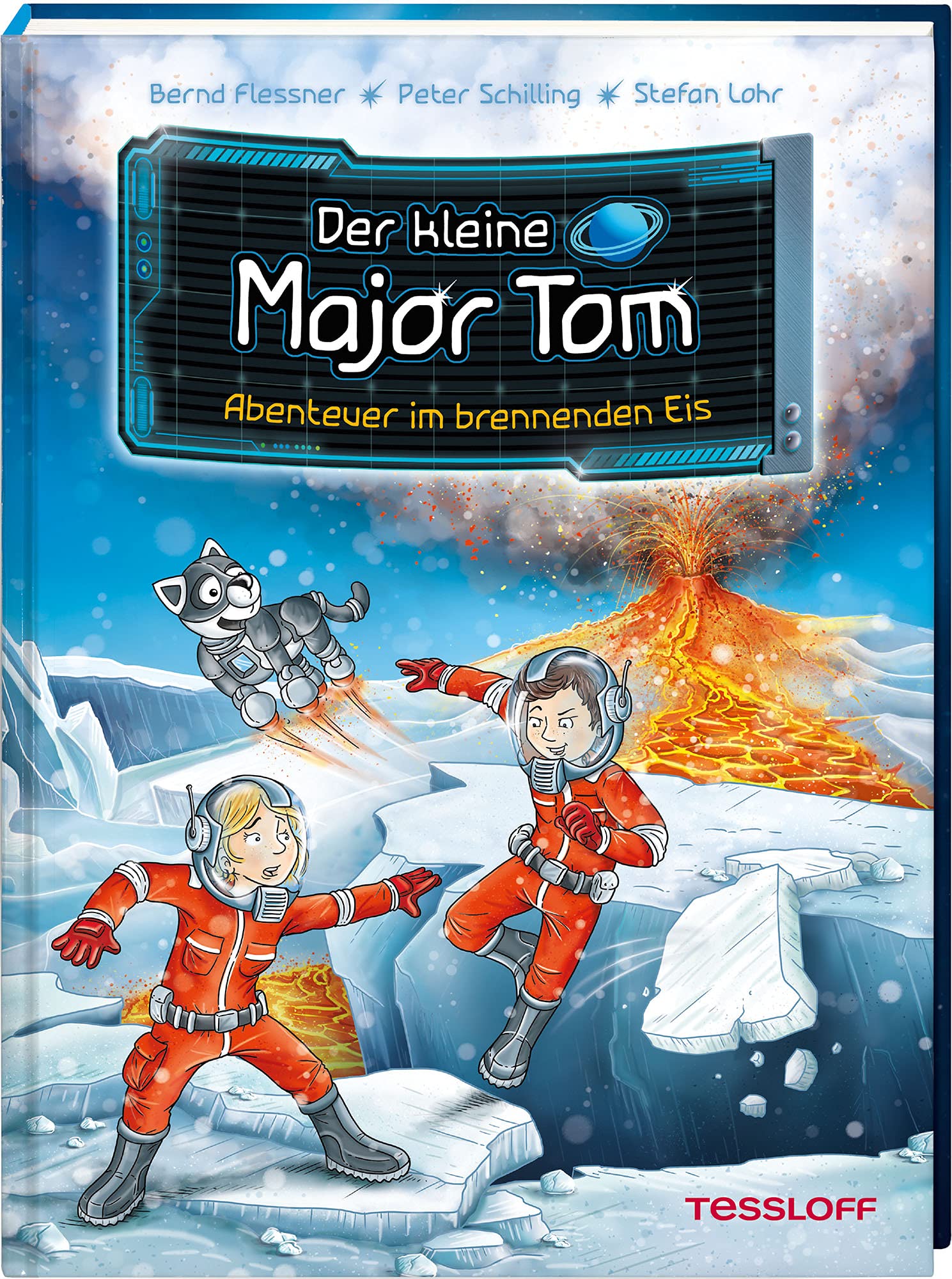 Der kleine Major Tom Band 14: Adventure in the Burning Ice - Exciting Space Exploration Book for Kids & Teens - Perfect for Bedtime Stories & Sci-Fi Lovers