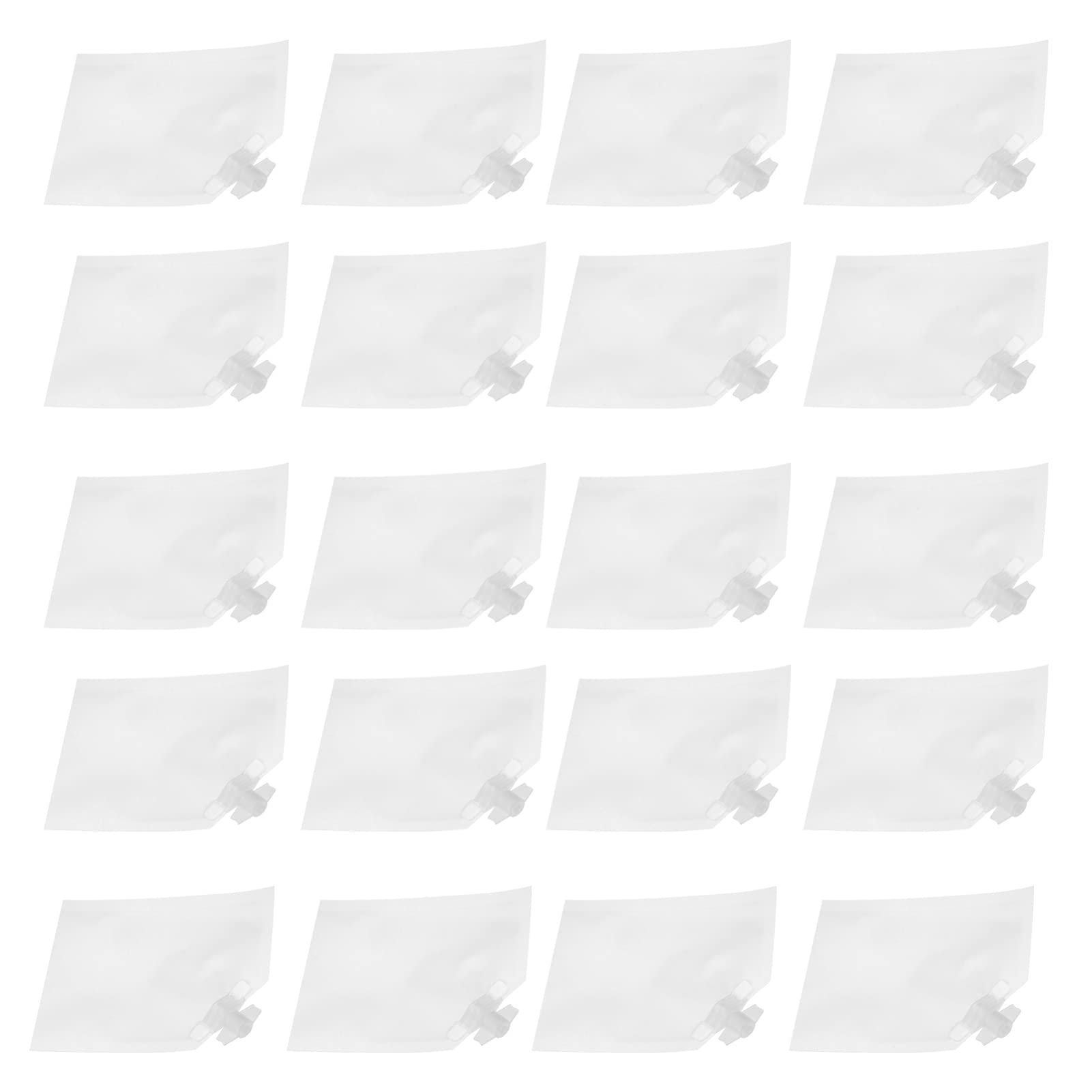 40 Pcs Leakproof Travel Lotion Bags - Empty Cosmetic Sample Bags for Shampoo, Emulsion & Skincare | Portable & Disposable for Travel, Gym & On-the-Go Use