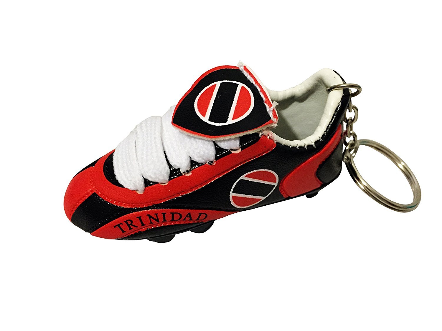 Football Soccer Futbol Mini Shoe Keychains KeyRings - Perfect for Fans, Gifts, and Sports Enthusiasts - Ideal for Backpacks, Keys, and Team Spirit Accessories