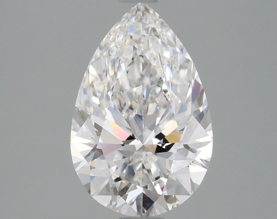2.02 Carat E VVS2 Pear Lab Grown Diamond - Elegant Engagement Ring & Wedding Jewelry for Women