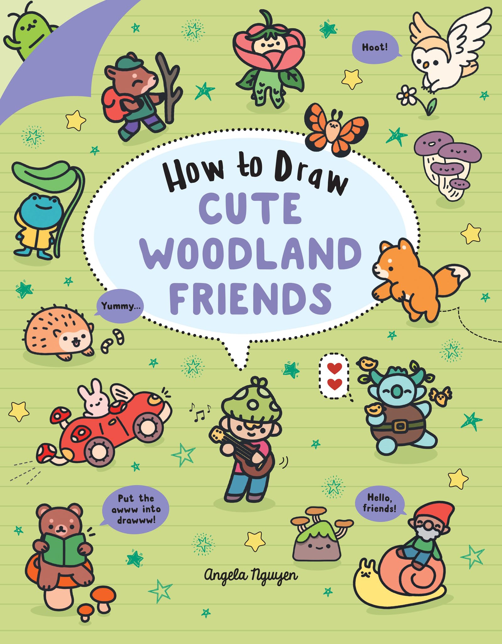How to Draw Cute Woodland Animals Step by Step - Easy Drawing Guide for Beginners | Perfect for Sketching, Art Journals & DIY Gifts