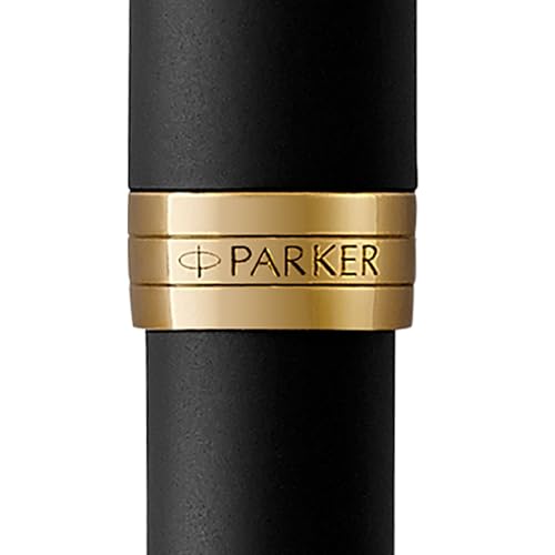 Matte Black Lacquer with Gold Trim