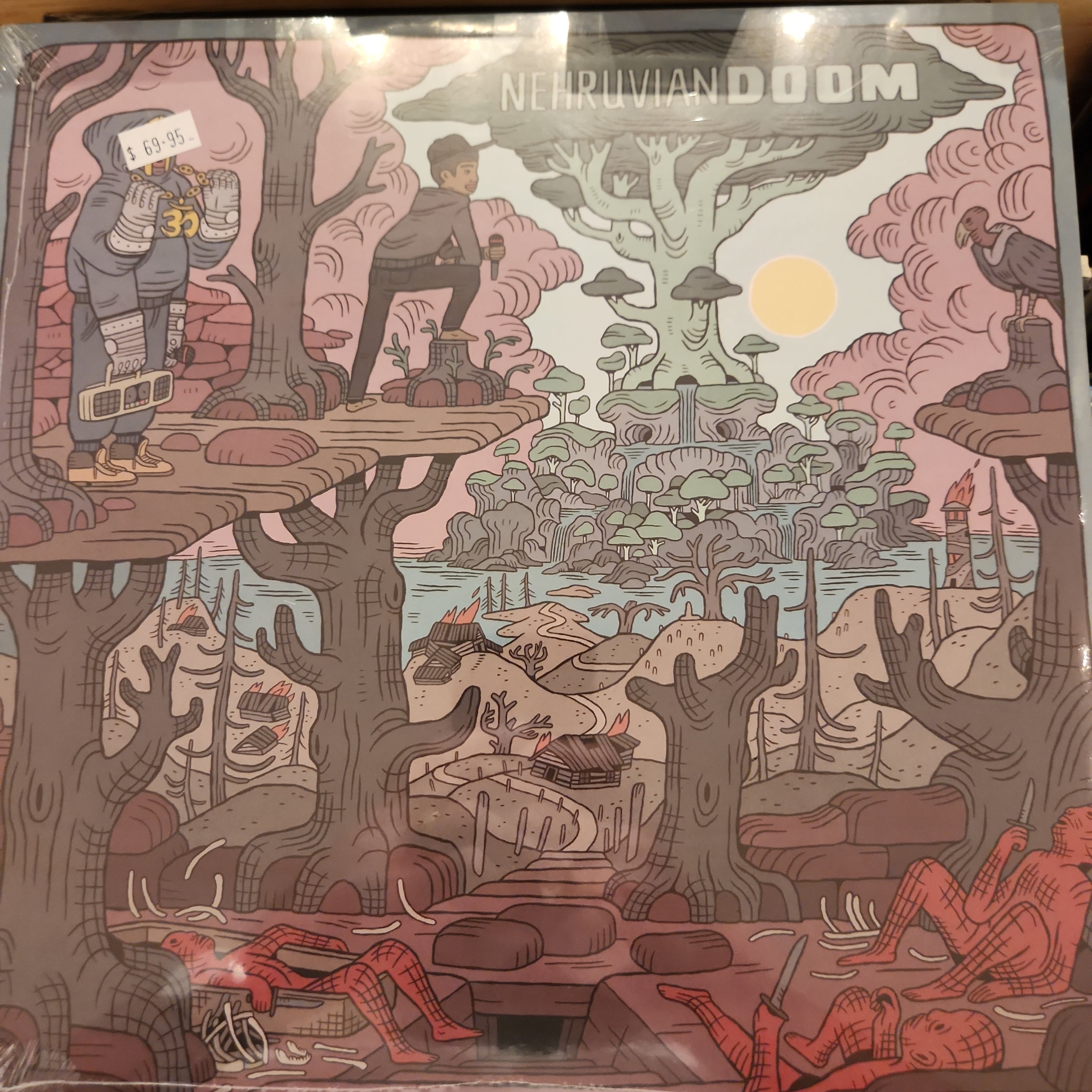 MF Doom & Nehruviandoom Vinyl LP Record - Limited Edition Hip Hop Collaboration Album for Collectors & Music Lovers - Perfect for Home Listening & DJ Sets