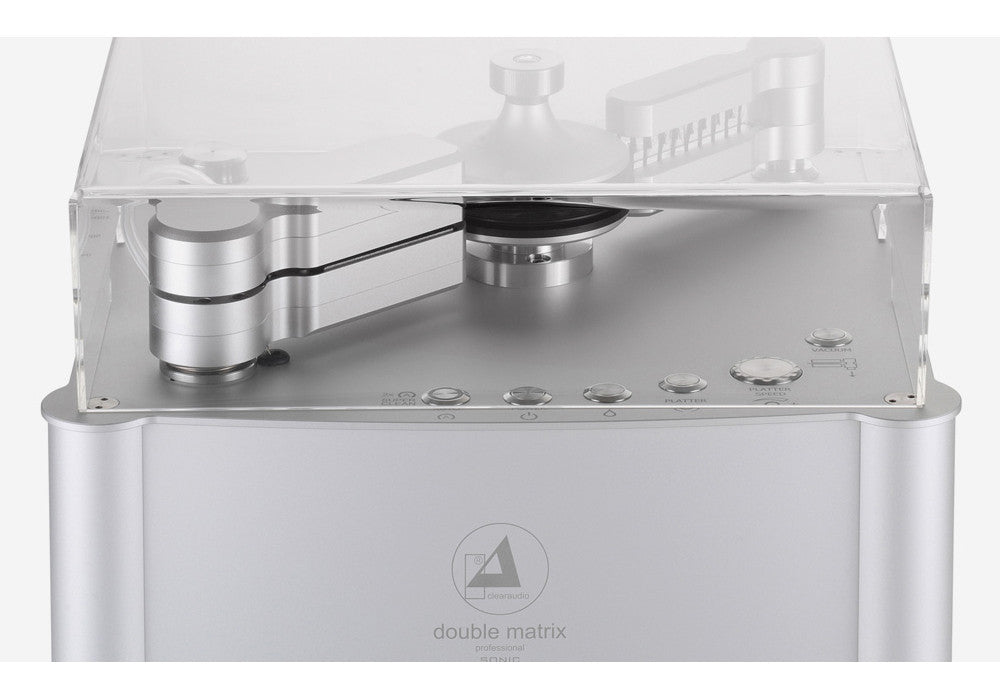 ClearAudio Double Matrix Professional Sonic Record Cleaning Machine - Black | Vinyl Record Cleaner for Audiophiles & Collectors | Perfect for Home Studios & Music Enthusiasts