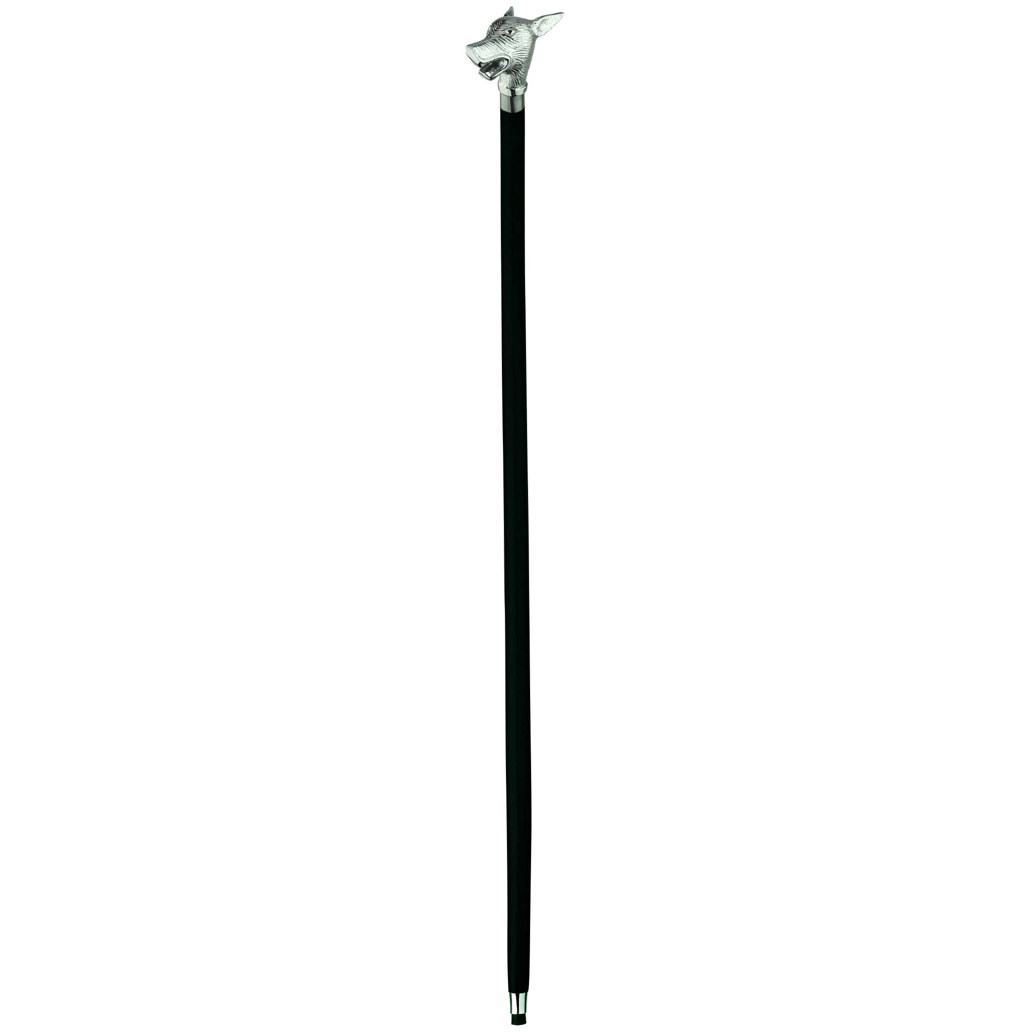 Design Toscano Premium Hardwood Walking Cane - Handcrafted Wooden Hiking Stick for Seniors & Outdoor Enthusiasts - Perfect for Hiking, Travel & Mobility Support