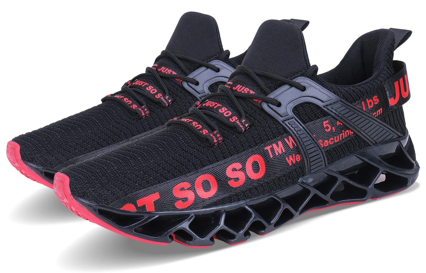 WONESION Men's Breathable Walking Tennis Running Shoes - Lightweight Blade Fashion Sneakers for Gym, Workout & Casual Wear