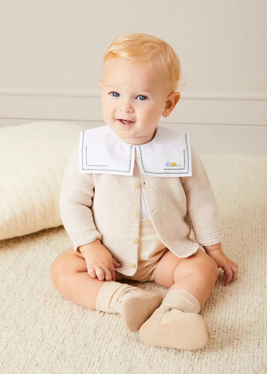 Plain White Bloomers with Braces for Babies 6 Months to 2 Years - Perfect for Everyday Wear, Photo Shoots & Special Occasions
