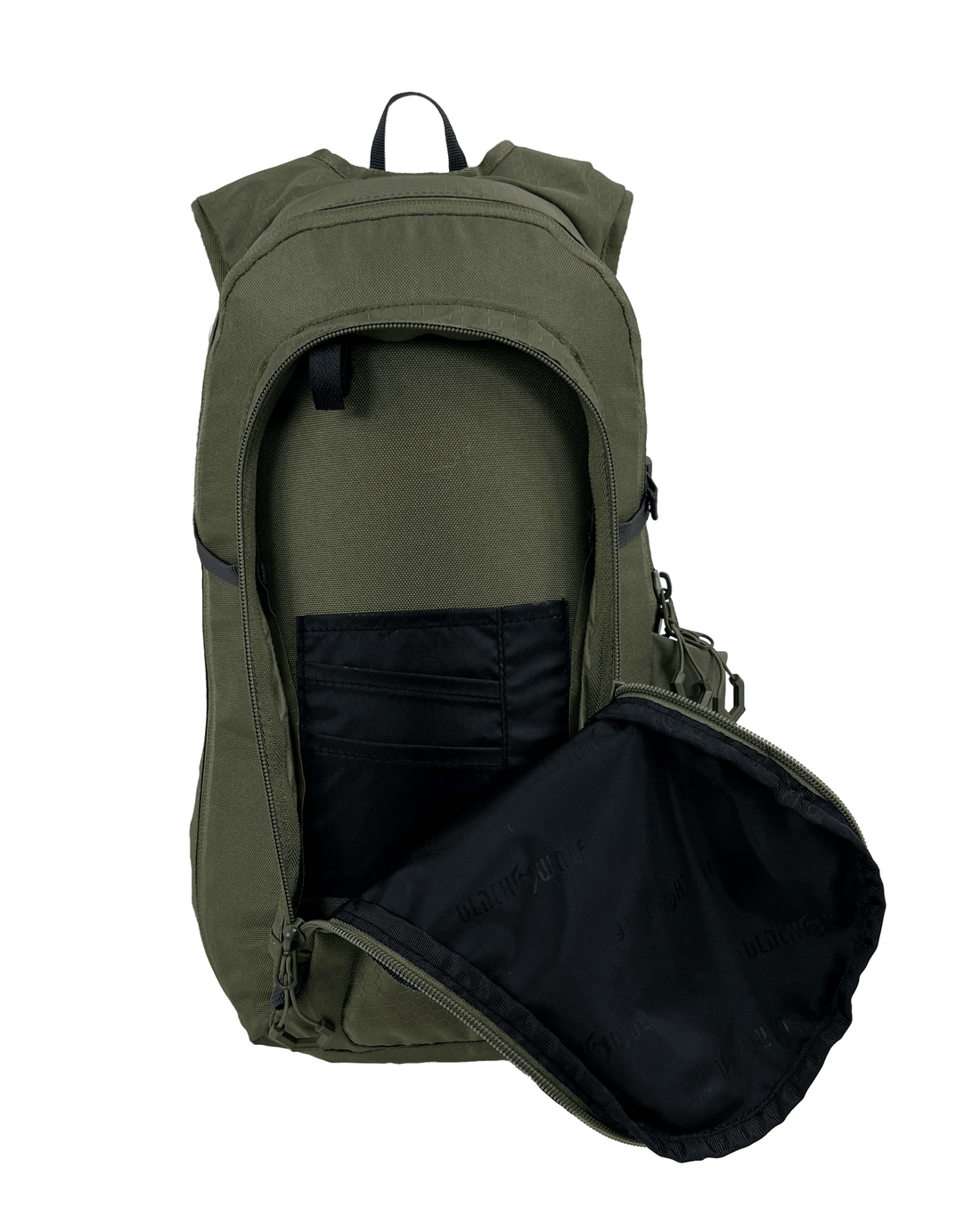 Black Wolf Tomaree 12L Backpack - Lightweight Hiking Daypack for Outdoor Adventures | Perfect for Camping, Travel & Daily Use