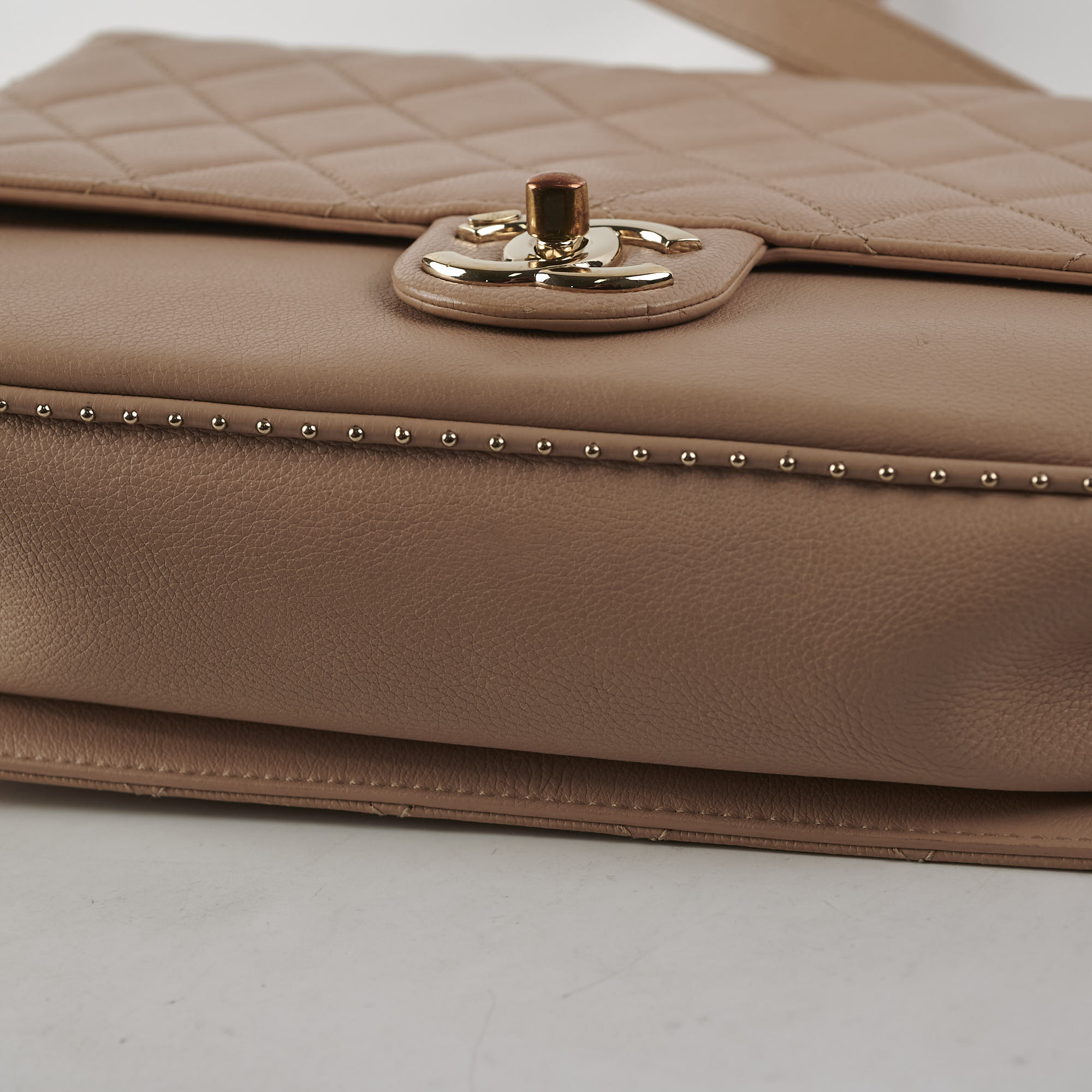 Chanel Caviar Leather Seasonal Flap Bag Beige 24 Series - Luxury Designer Handbag for Women, Perfect for Parties, Events & Everyday Use