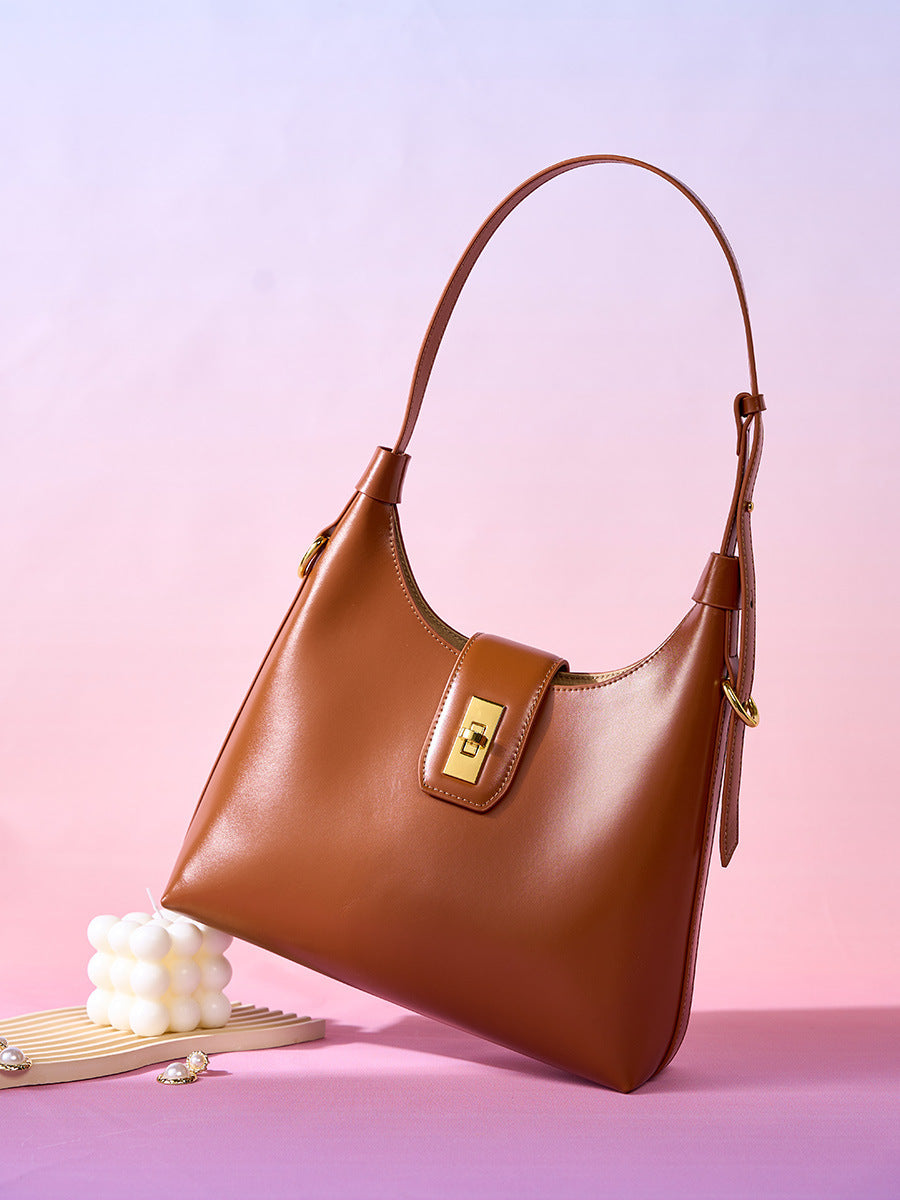 Genuine Leather Handbag for Women - Stylish Crossbody, Shoulder & Tote Bag - Perfect for Work, Travel & Everyday Use