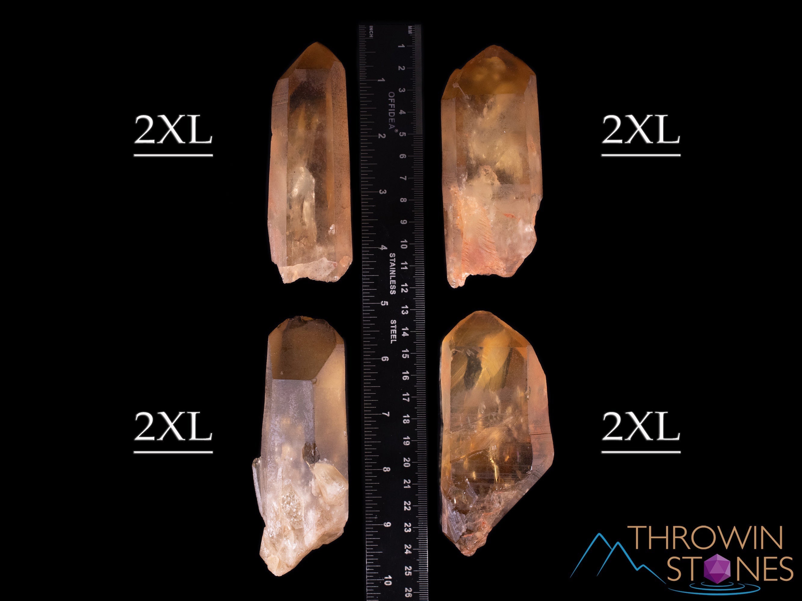 Natural Raw CITRINE Crystal Point Facet Grade - Untreated Citrine Healing Stone for Jewelry Making & Energy Work (E0424) | Perfect for Meditation, Chakra Balancing & DIY Crafts