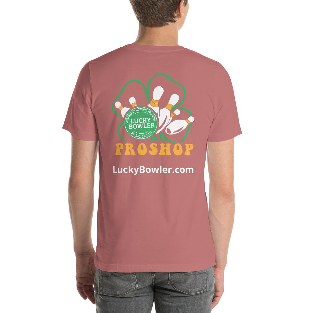 2020 Vintage Lucky Bowler T-Shirt for Men - Soft Cotton Graphic Tee with Retro Design - Perfect for Casual Wear, Bowling Nights & Street Fashion