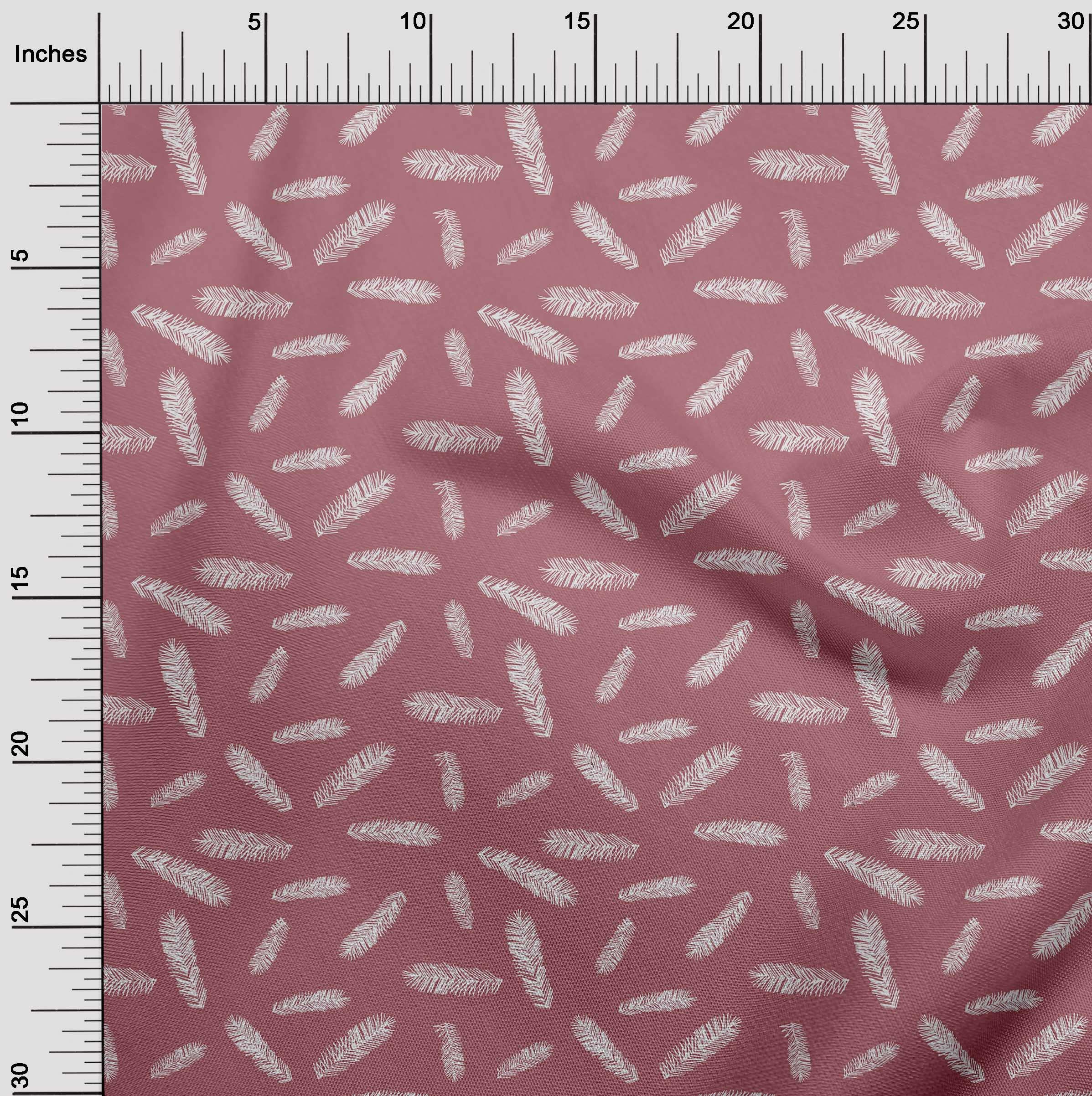 oneOone Cotton Jersey Pink Fabric with Star & Baubles Print - 58 Inch Wide DIY Sewing Material for Clothing, Quilting & Crafts | Soft Printed Fabric by The Yard for Dresses, Pajamas & Home Decor Projects