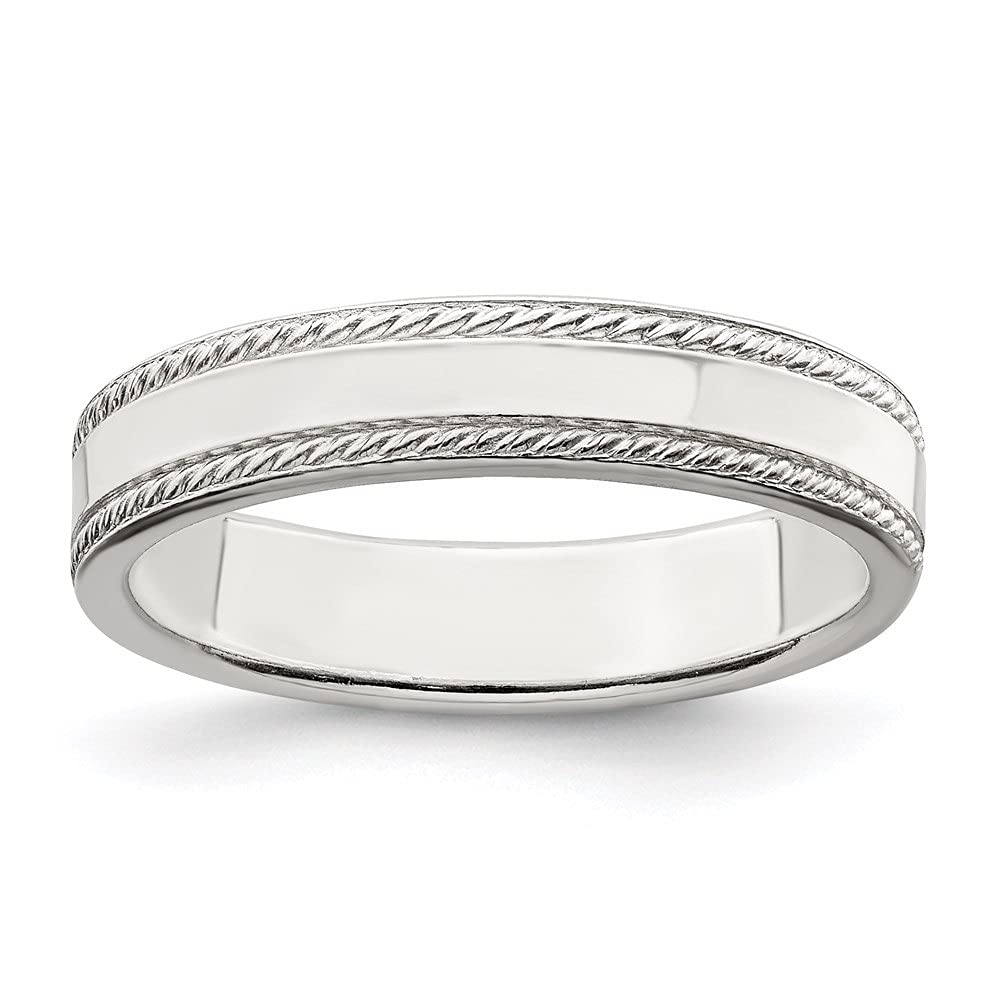 925 Sterling Silver Wedding Band Ring for Women & Men - Diamond2Deal | Elegant & Durable Comfort Fit Ring for Engagement, Anniversary & Everyday Wear