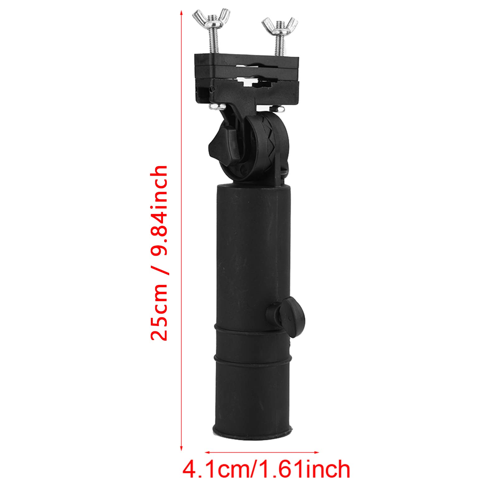Adjustable Universal Umbrella Holder - Fits Golf Carts, Bikes, Wheelchairs, Strollers & More - Durable Outdoor Shade Solution for Rain or Sun Protection