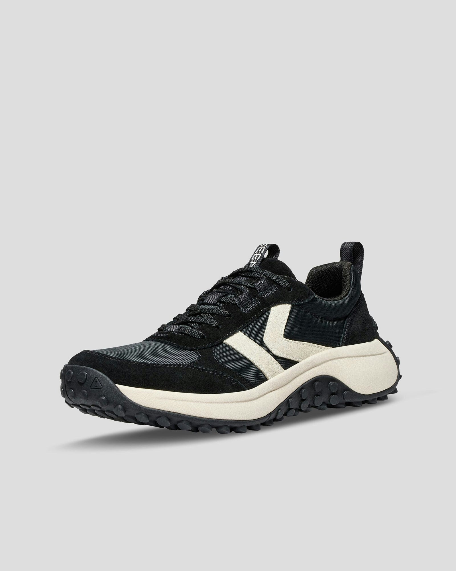 **KEEN KS86 Men's Hiking Shoes - Black/Birch - Lightweight & Durable for Outdoor Adventures & Trail Running**