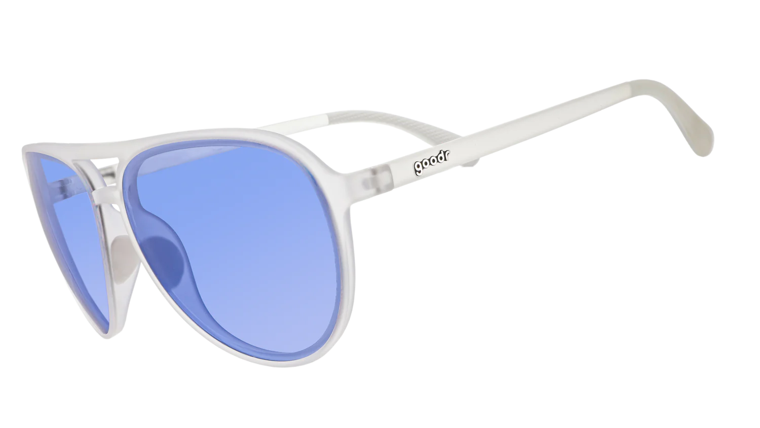 Goodr The Secret Amethyst Tryst Sunglasses - Stylish UV Protection Polarized Shades for Running, Cycling & Outdoor Activities