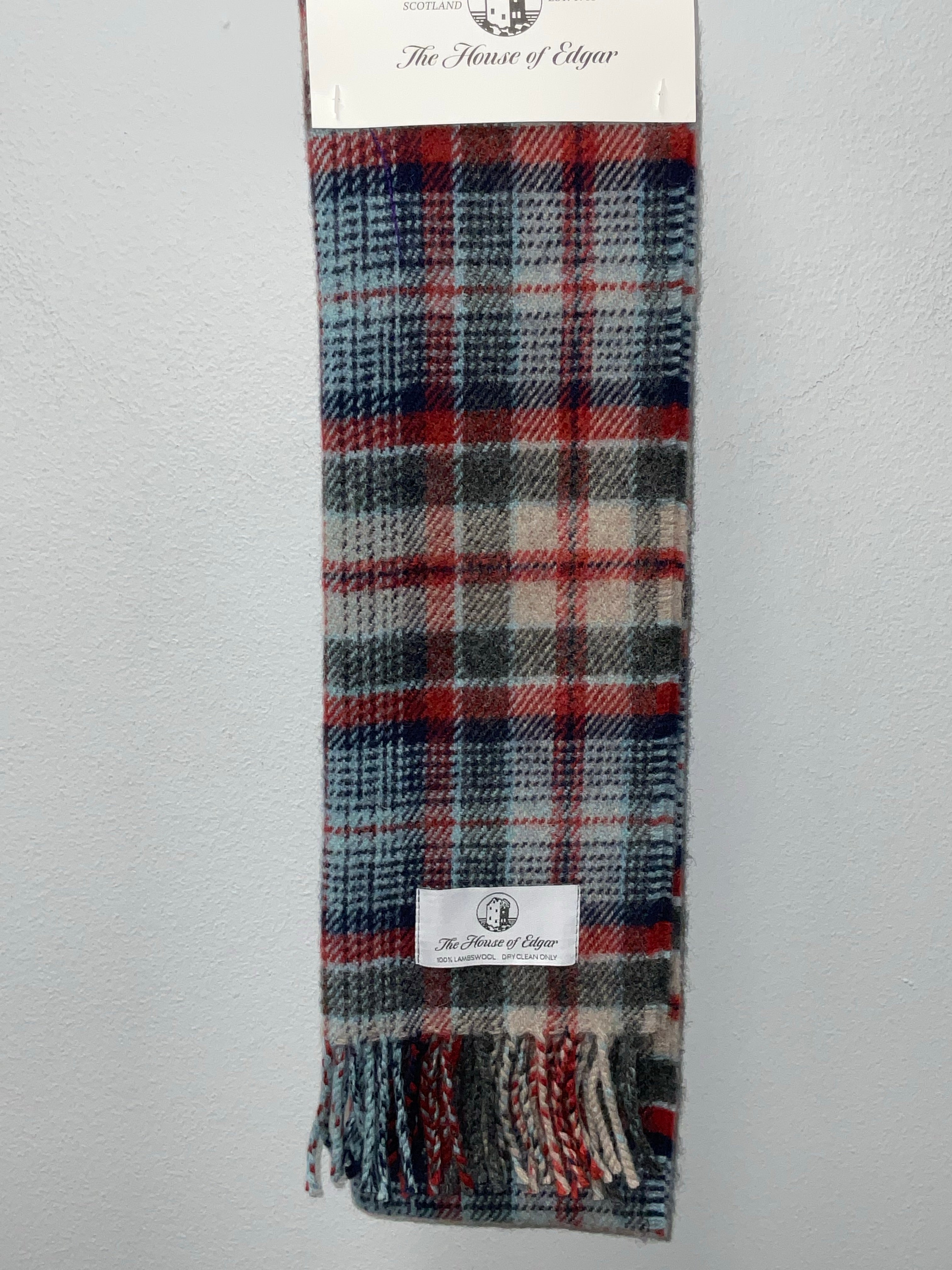 Gallus Tartan Scarf - Premium Wool Plaid Wrap for Men & Women | Classic Scottish Style Fashion Accessory for Winter, Fall & Outdoor Activities