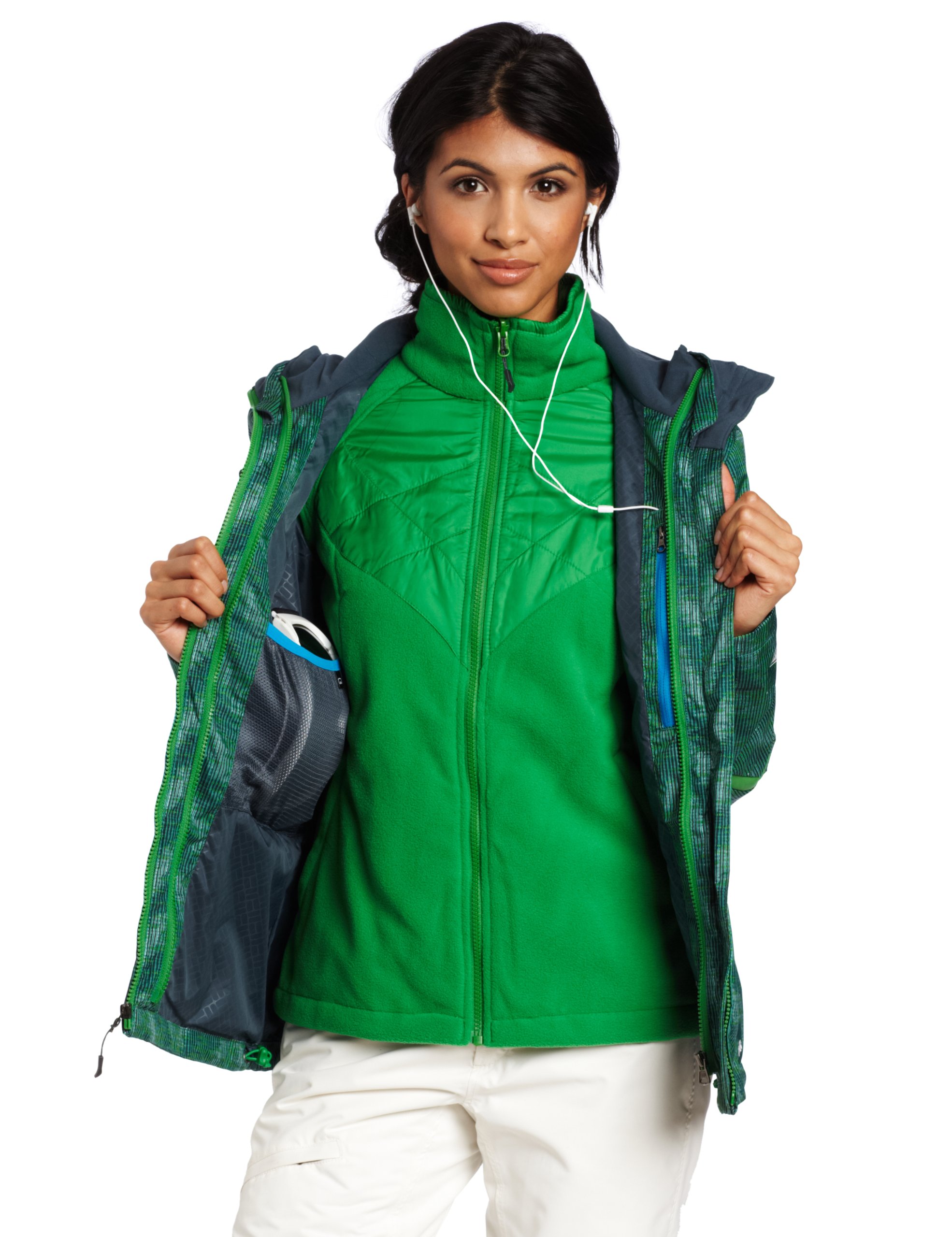 Columbia Women's Bugaboo Interchange Jacket - Waterproof & Breathable 3-in-1 Winter Jacket for Hiking, Skiing & Outdoor Adventures