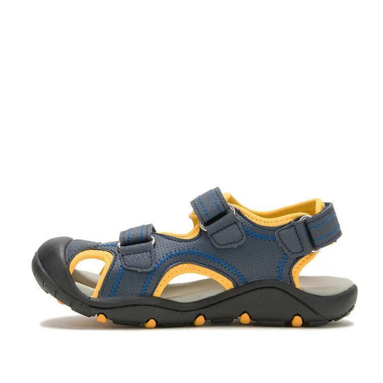 Kamik Seaturtle 2 Big Kids' Waterproof Sandals - Comfortable & Durable Beach, Pool & Outdoor Play Shoes for Boys & Girls