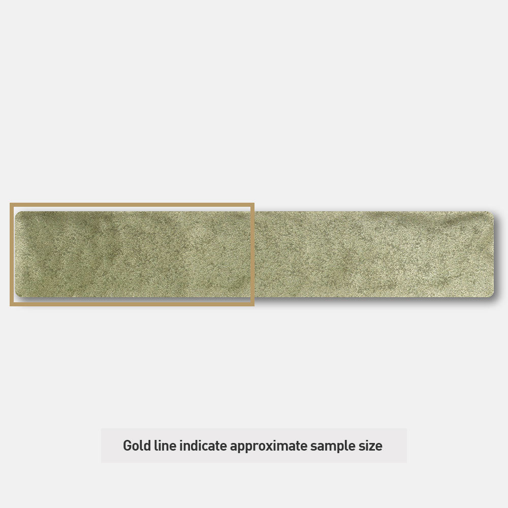 Mykonos Jade Green 50X250mm Zellige Matte Handmade Subway Tile - Perfect for Kitchen Backsplash, Bathroom Walls & Mediterranean Style Home Decor