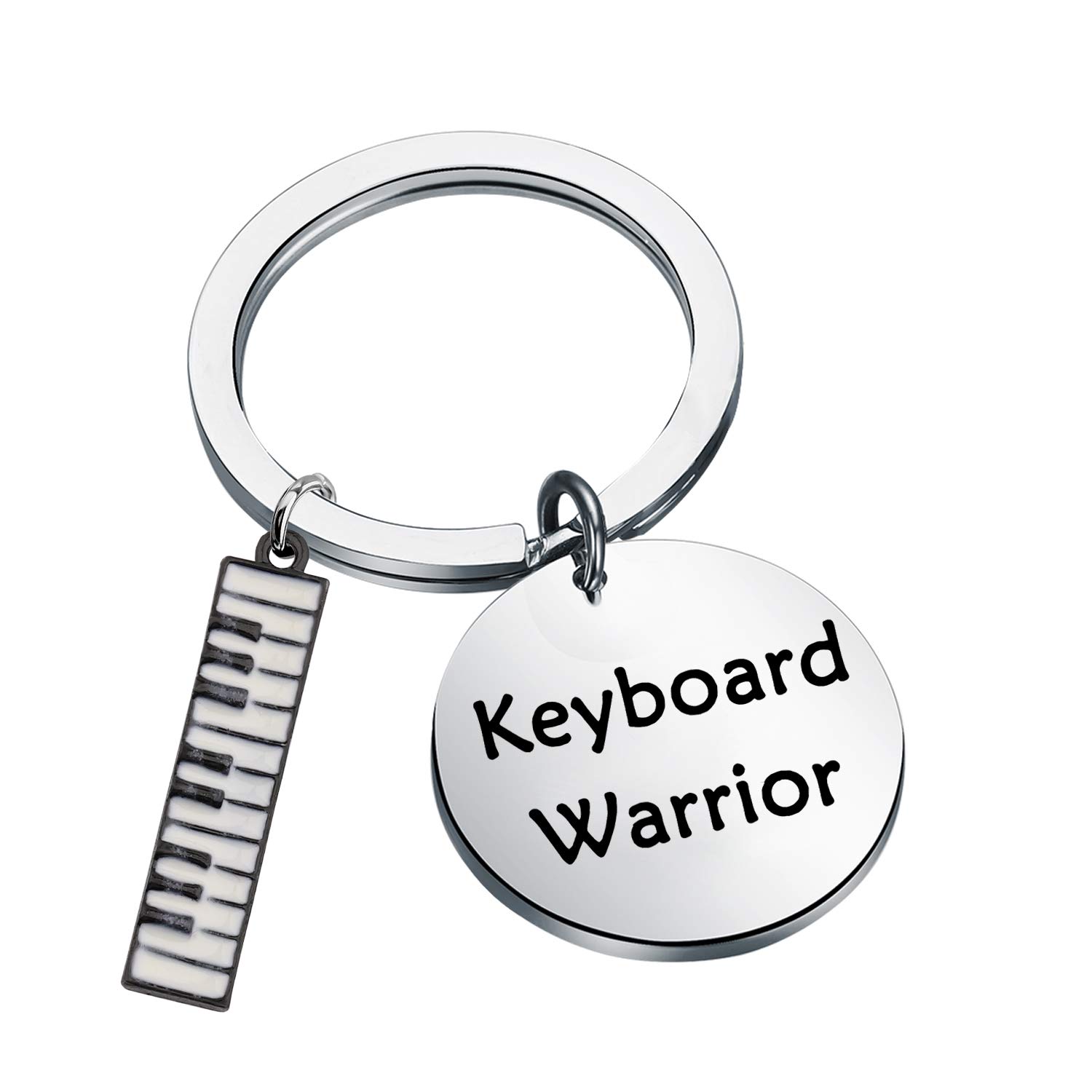 AKTAP Piano Keyboard Keychain - Perfect Gift for Pianists & Music Teachers - Miniature Musical Instrument Key Ring - Ideal for Piano Enthusiasts, Music Students & Keyboard Players (Great for Birthdays, Graduations & Music Appreciation Gifts)
