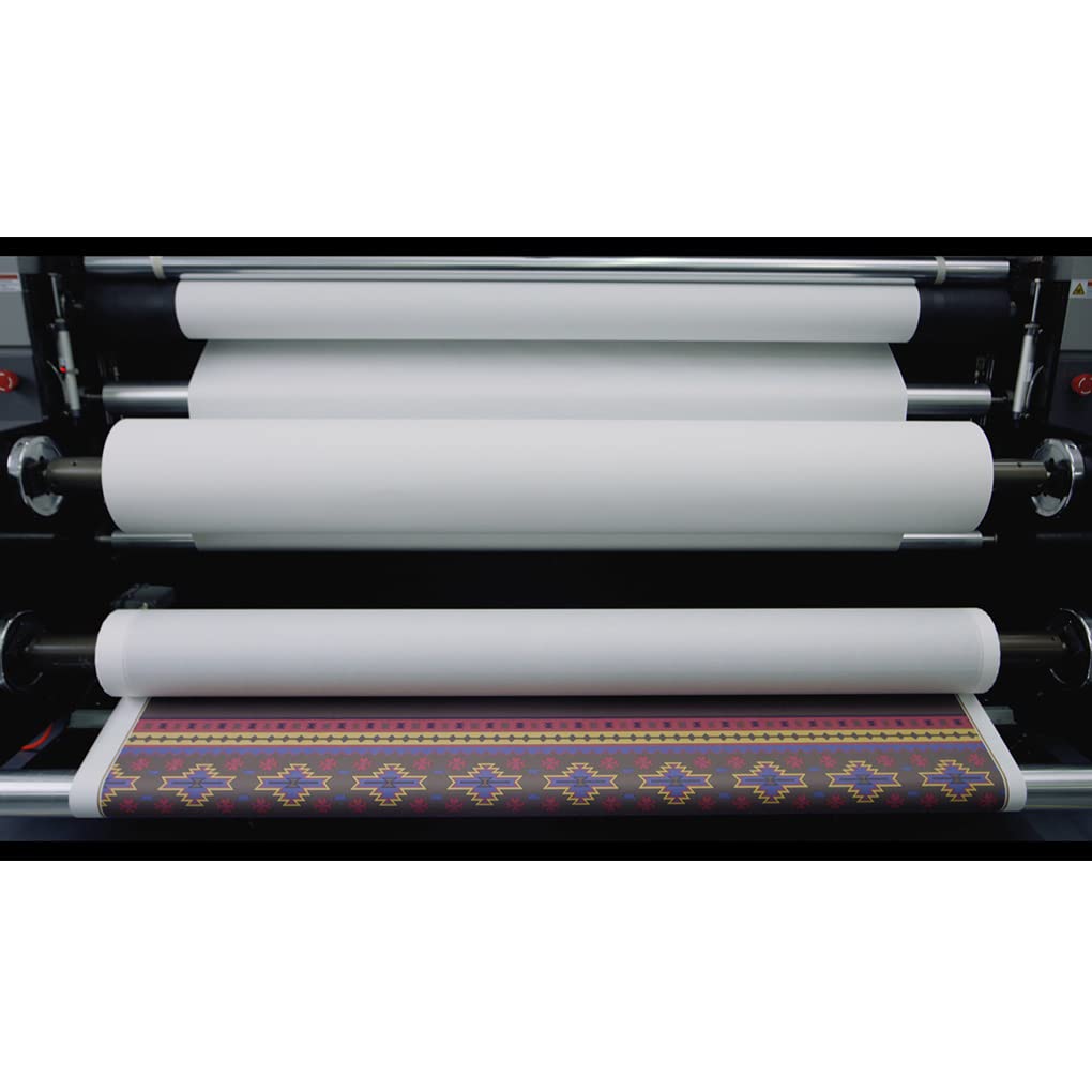 64in x 328ft Sublimation Paper Roll - 81gsm Heat Transfer Paper for T-Shirt Printing, Fabric Dye Sublimation - Perfect for DIY Apparel, Mugs, Phone Cases & Home Decor Projects