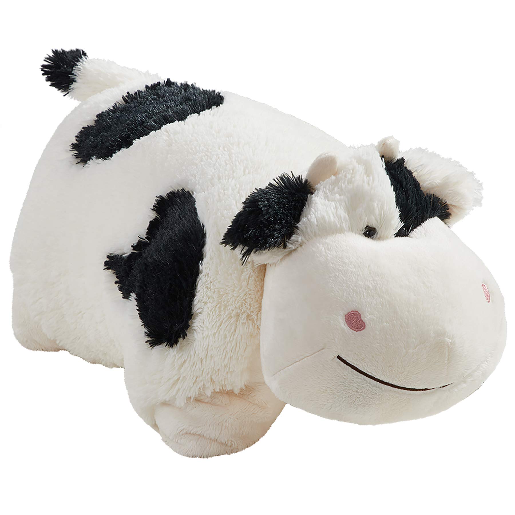 Pillow Pets Originals Cozy Cow Jumbo - Extra Large Soft Plush Stuffed Animal Toy for Kids & Adults | Perfect for Cuddling, Bedtime Comfort, and Gift Giving