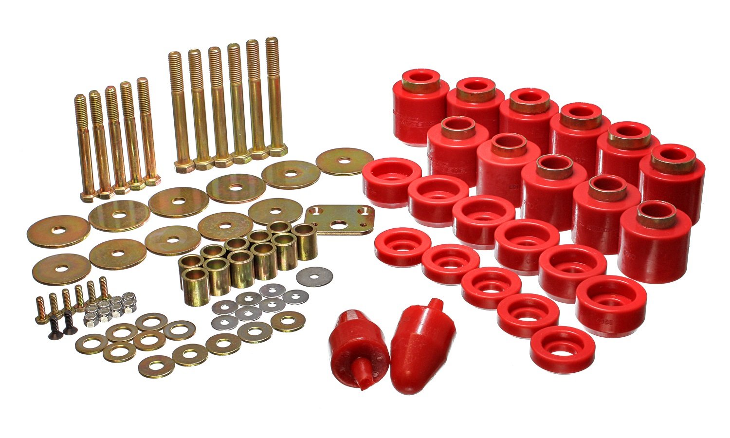 Energy Suspension 2.4108R 1-Inch Body Lift Kit for Jeep, Truck & SUV - Off-Road Performance Upgrade & Suspension Enhancement